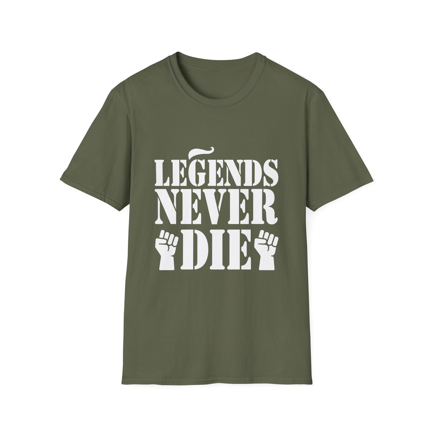 Legends Men's Tshirt (White Logo) - Sweet Baby Jeez Teez