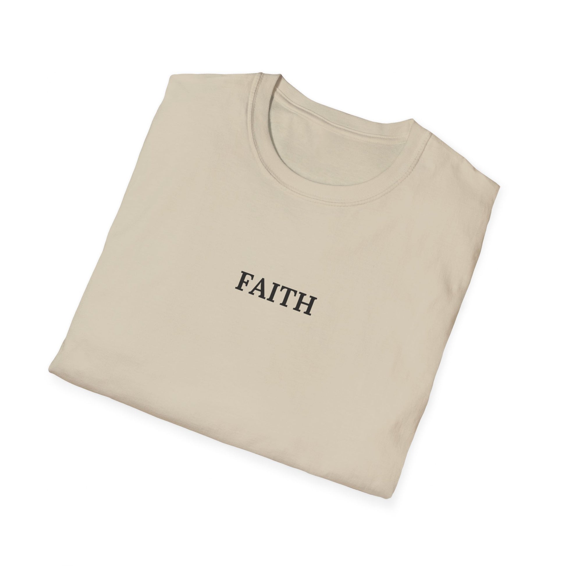 Have a Little Faith Women's Relaxed/Plus Tshirt (Black Logo) - Sweet Baby Jeez Teez