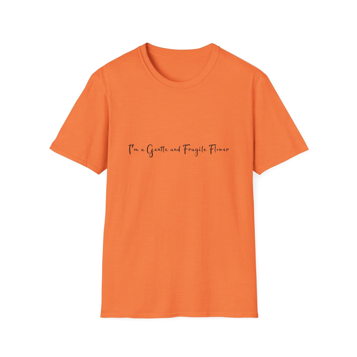 Fragile Flower Womens Relaxed/Plus Tshirt (FP Black Logo) - Sweet Baby Jeez Teez