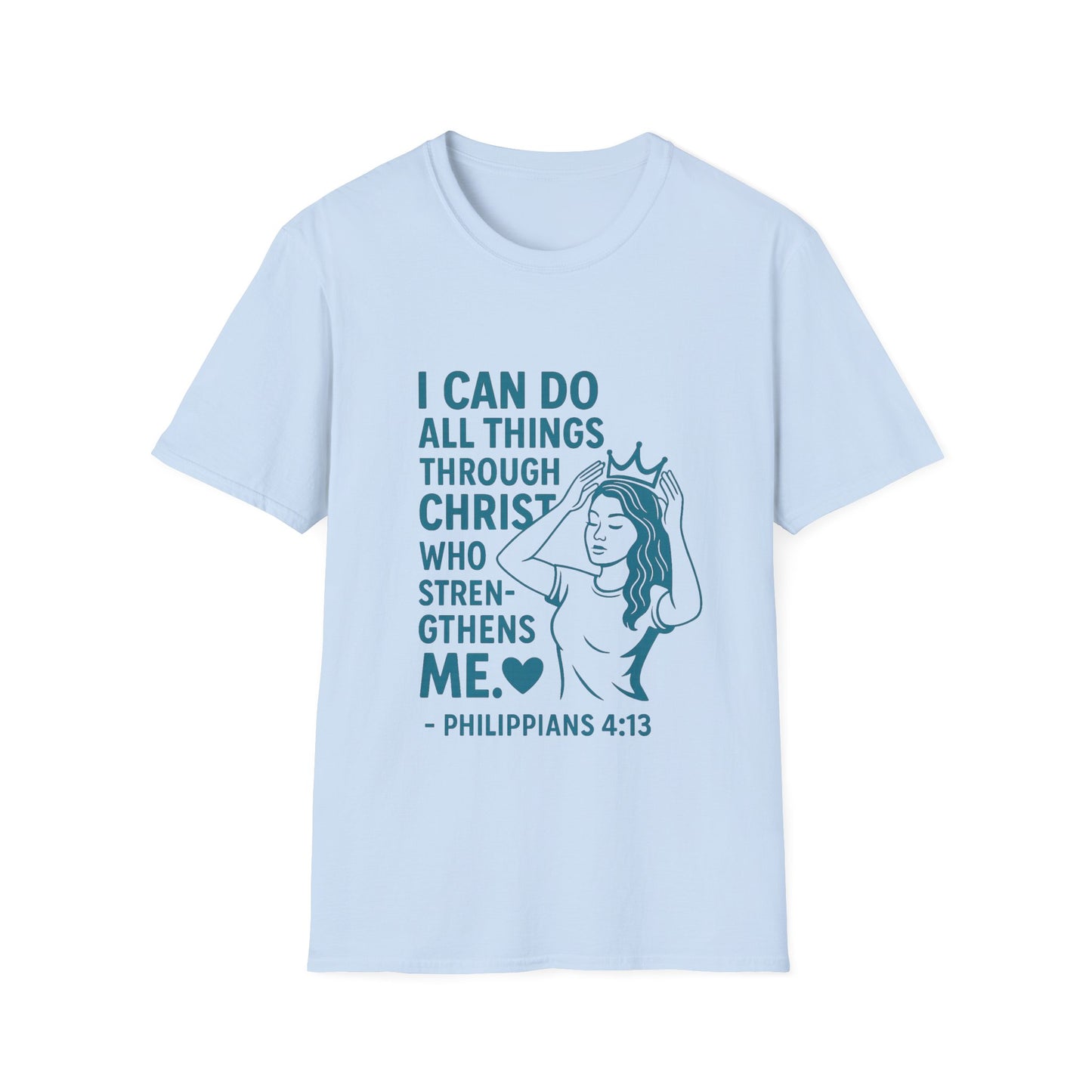 "I Can Do" Bible Verse Women's Relaxed T-Shirt