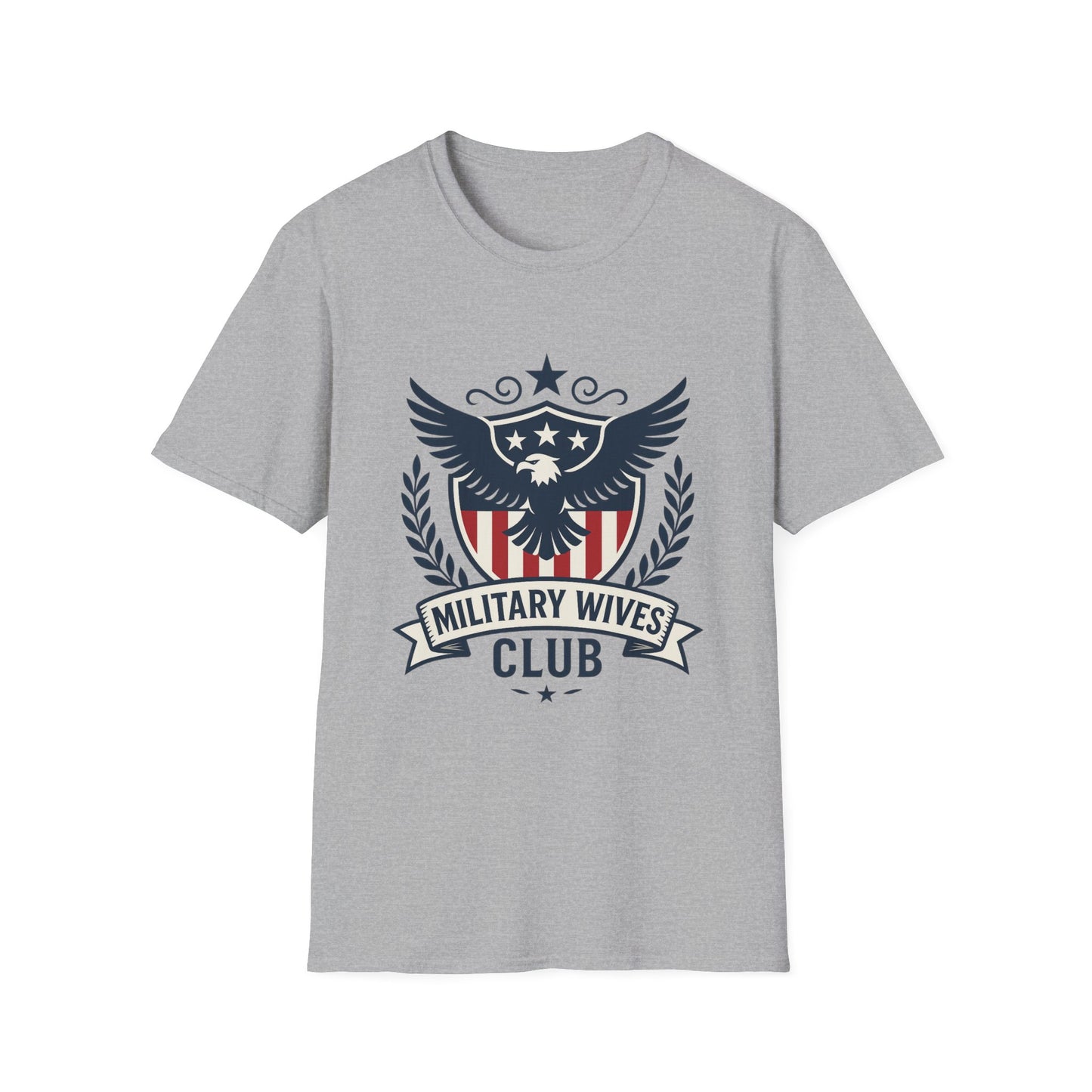 Military Wives Club Women's Relaxed Tshirt (Crest Logo)