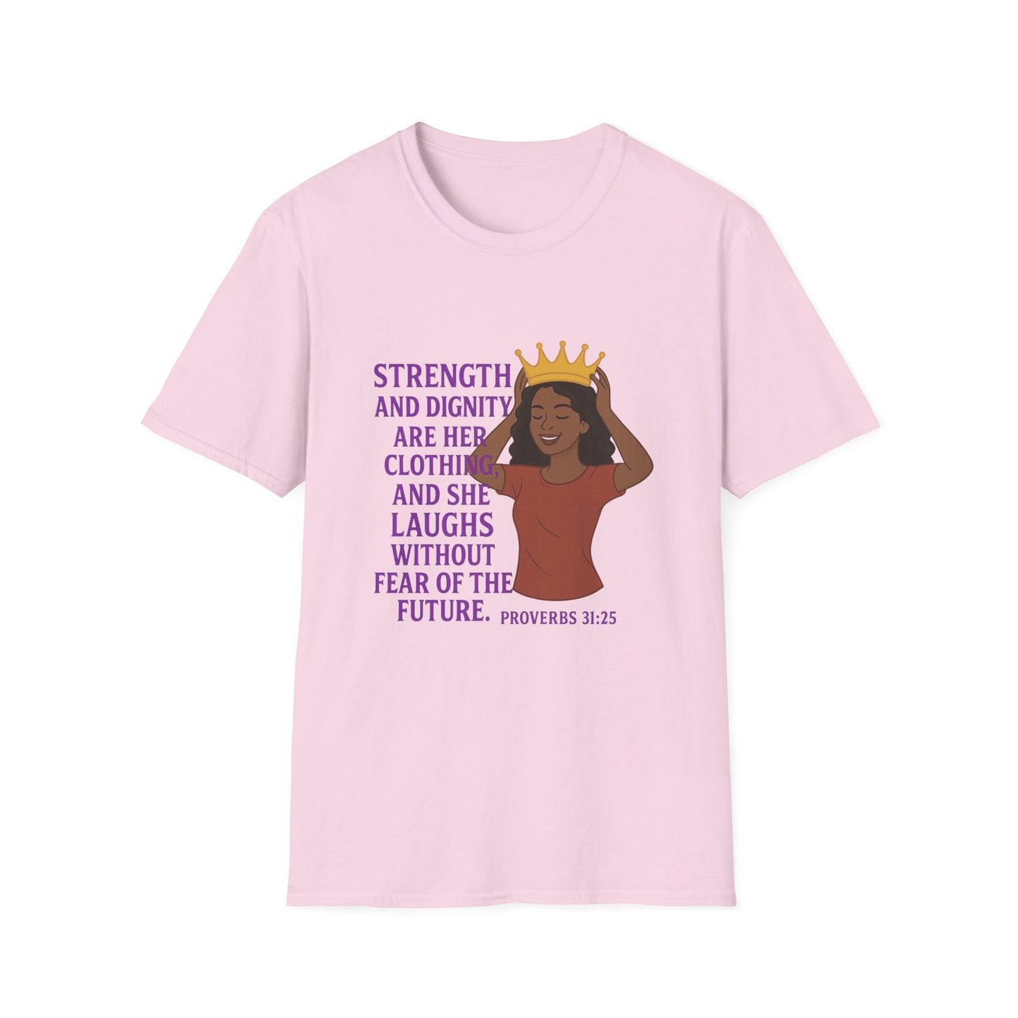"Strength & Dignity" Bible Verse Women's Relaxed Tshirt