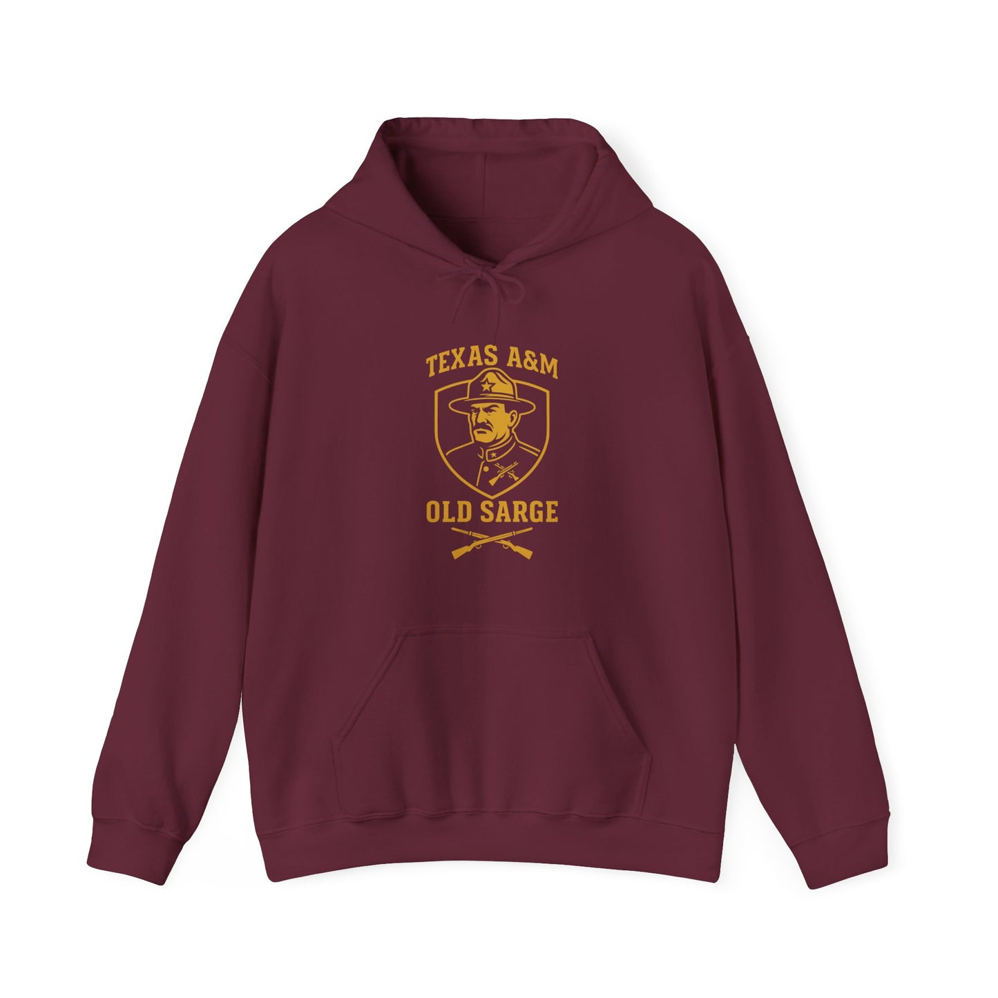 Vintage Texas A&M Old Sarge Unisex Hoodie