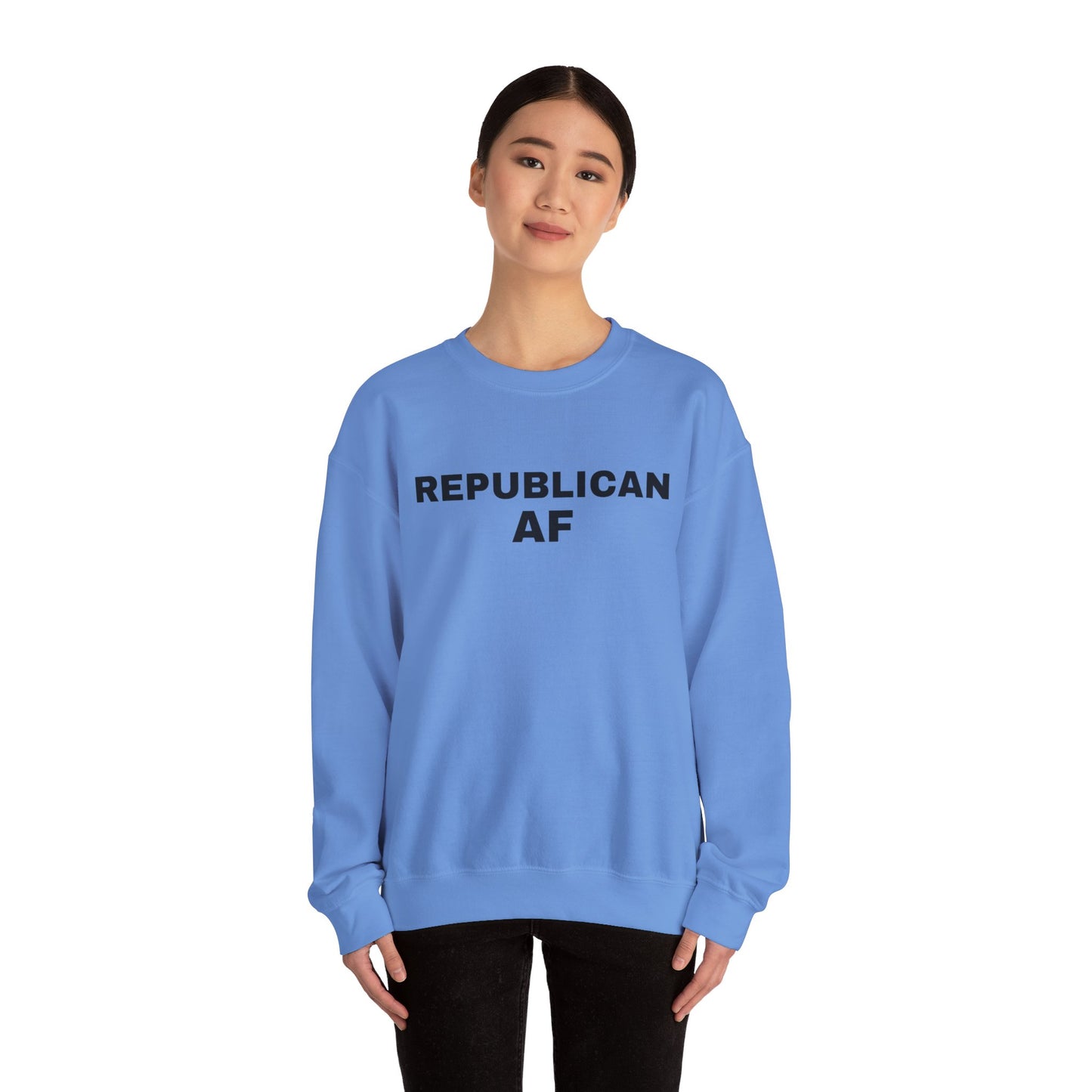 Republican AF Women's Sweatshirt - Sweet Baby Jeez Teez