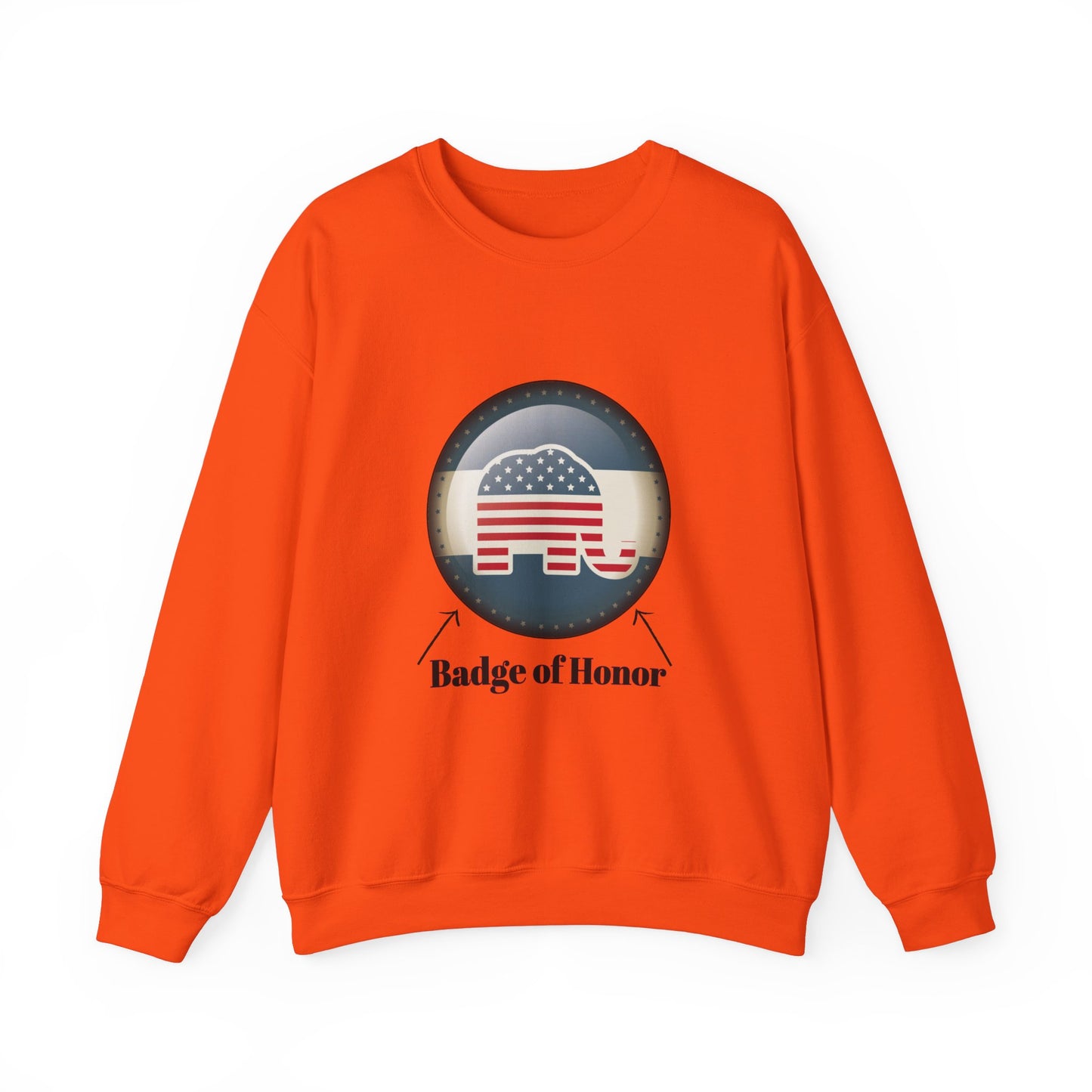 Badge of Honor Men's Sweatshirt - Sweet Baby Jeez Teez