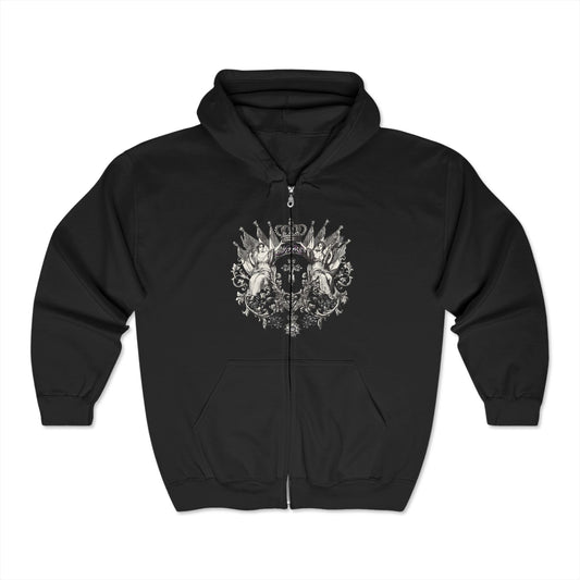 FoRe! Logo Zip Hoodie - Sweet Baby Jeez Teez