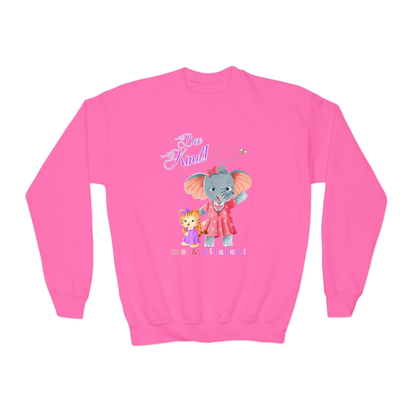 Ellalee the Elephant (TM) "Bee" Kind Girl's Sweatshirt