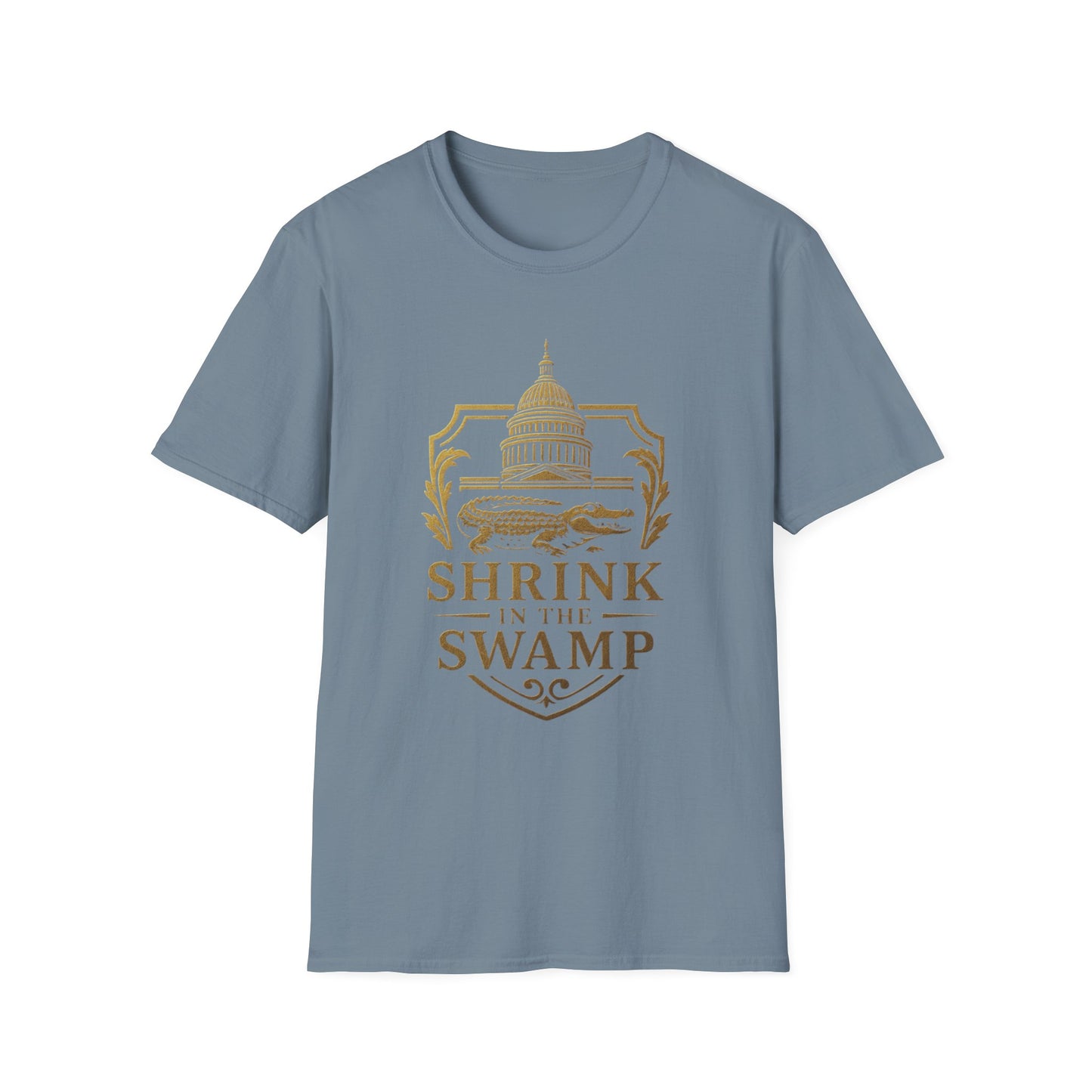 Shrink in the Swamp [TM] Unisex Softstyle T-Shirt - Sweet Baby Jeez Teez