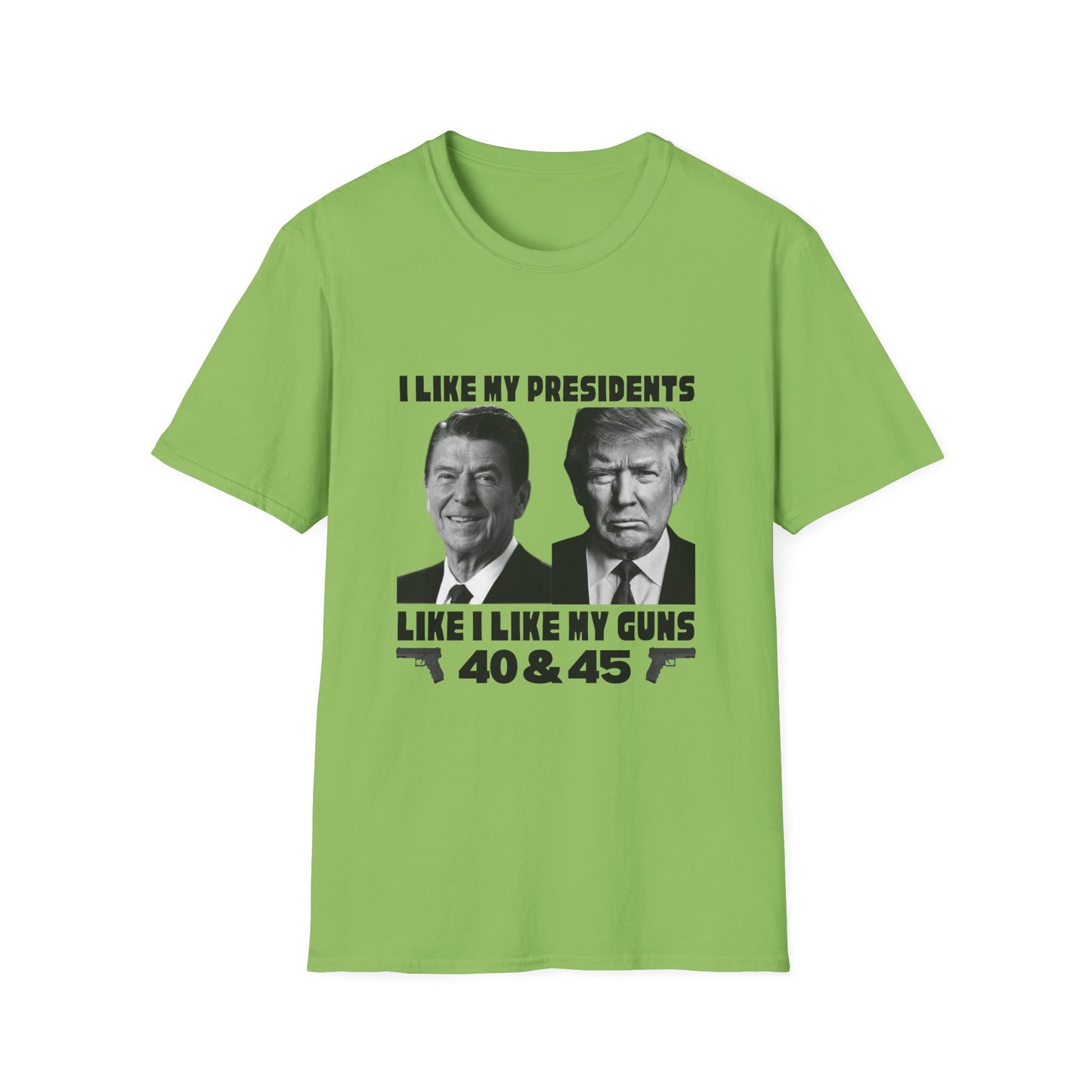 I Like My Presidents Men's Tshirt (Black Logo) - Sweet Baby Jeez Teez