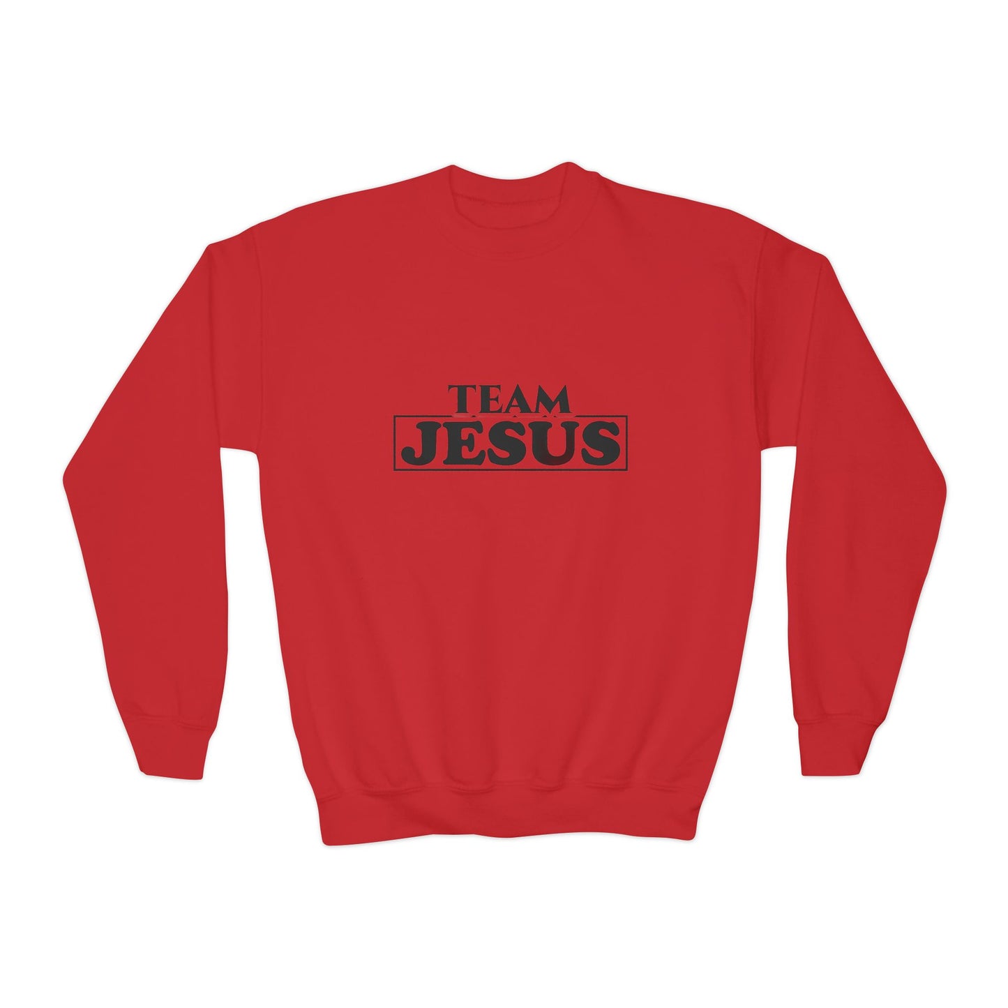 Team Jesus Kids Crewneck Sweatshirt - Sweet Baby Jeez Teez