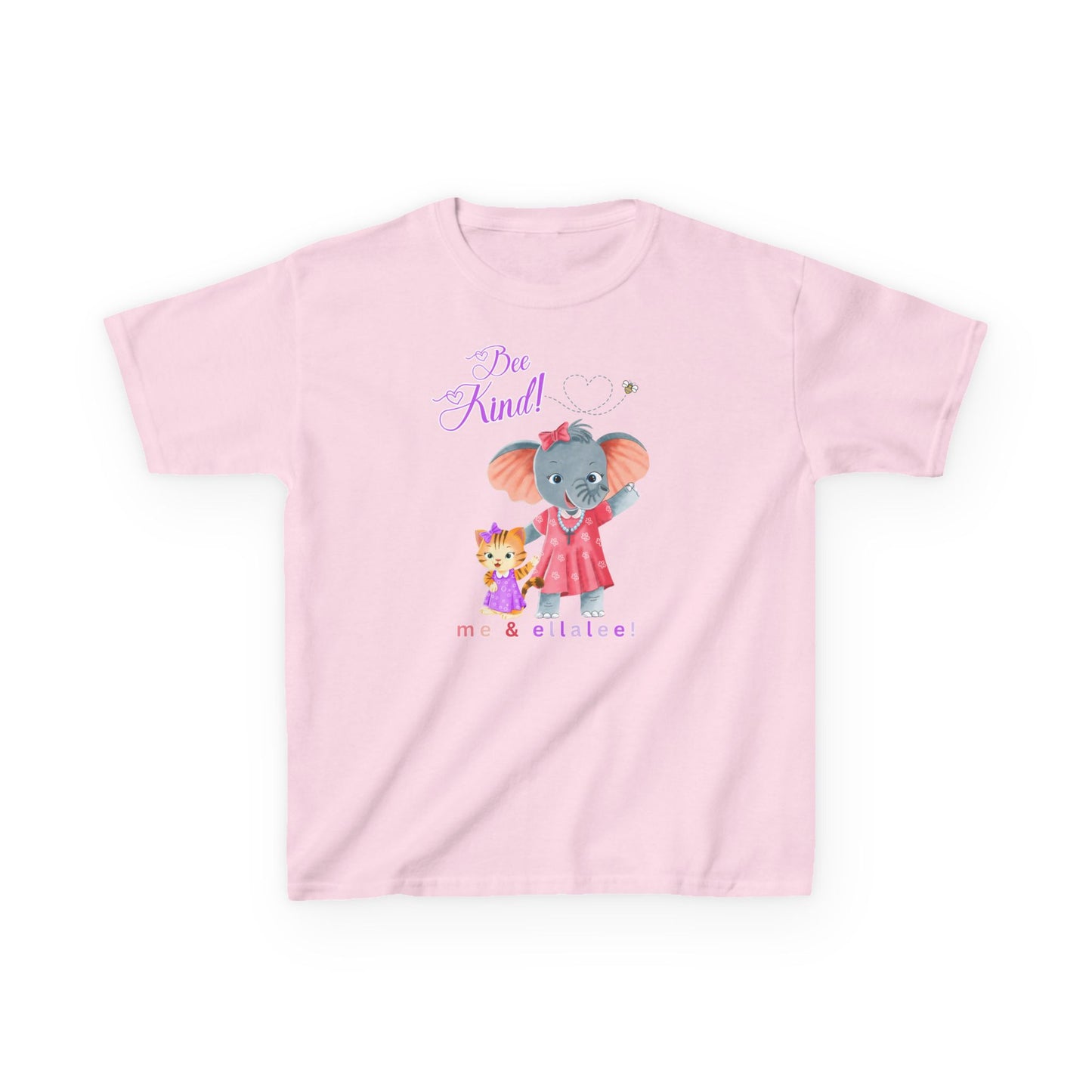 Ellalee the Elephant (TM) "Bee" Kind Girl's Unisex Tshirt