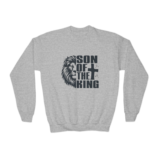 Son of the King Boy's Sweatshirt (Black logo)