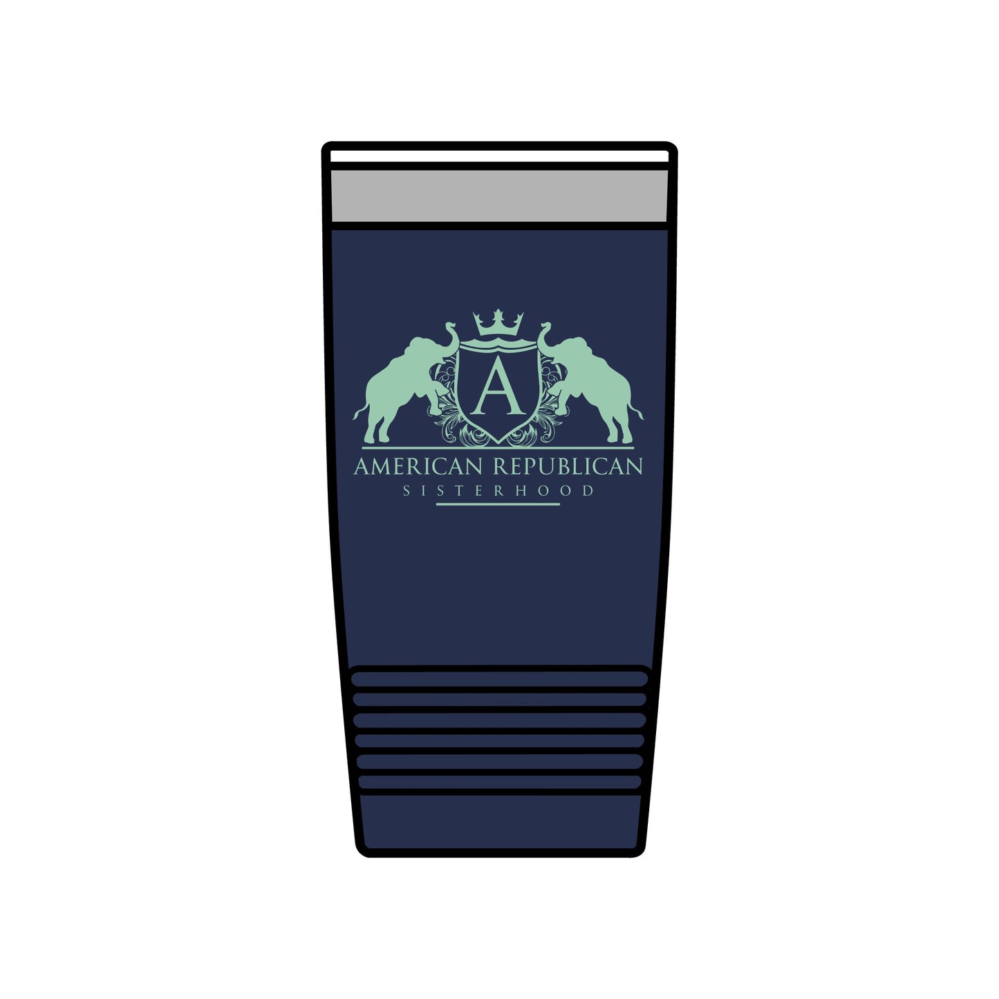 ARS Mint Logo best Insulated Tumbler, 20oz