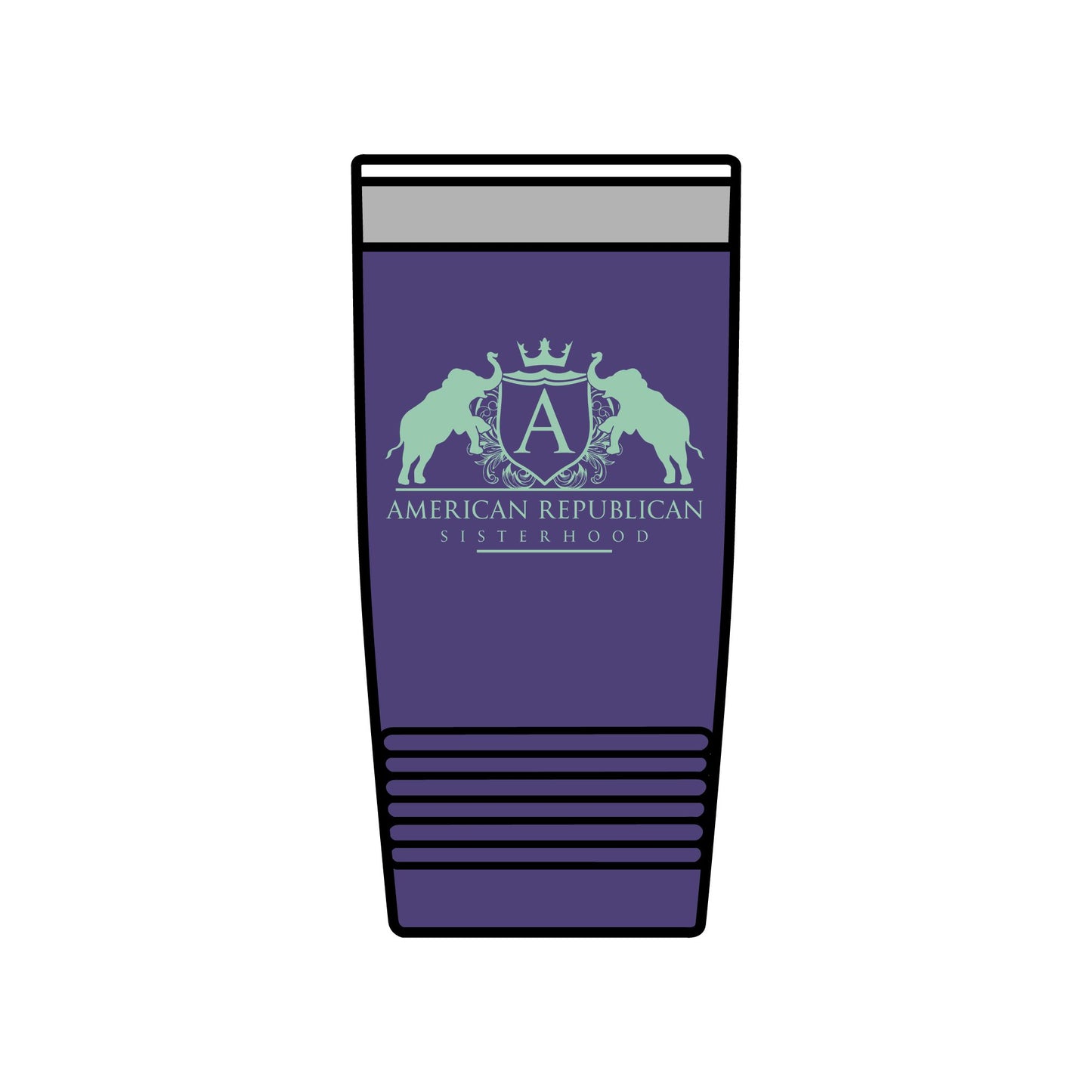 ARS Mint Logo Insulated Tumbler, 20oz - Sweet Baby Jeez Teez