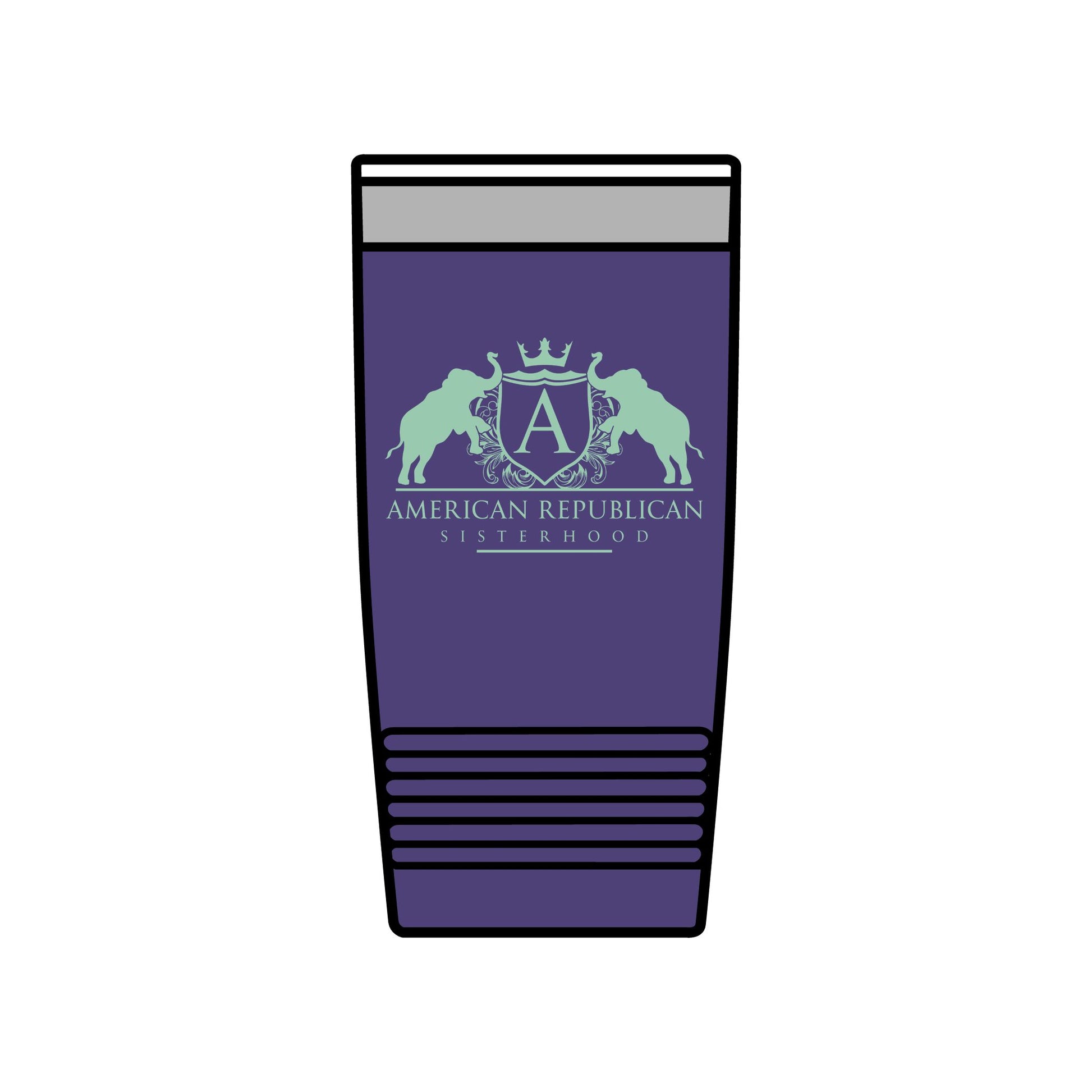 ARS Mint Logo Insulated Tumbler, 20oz - Sweet Baby Jeez Teez