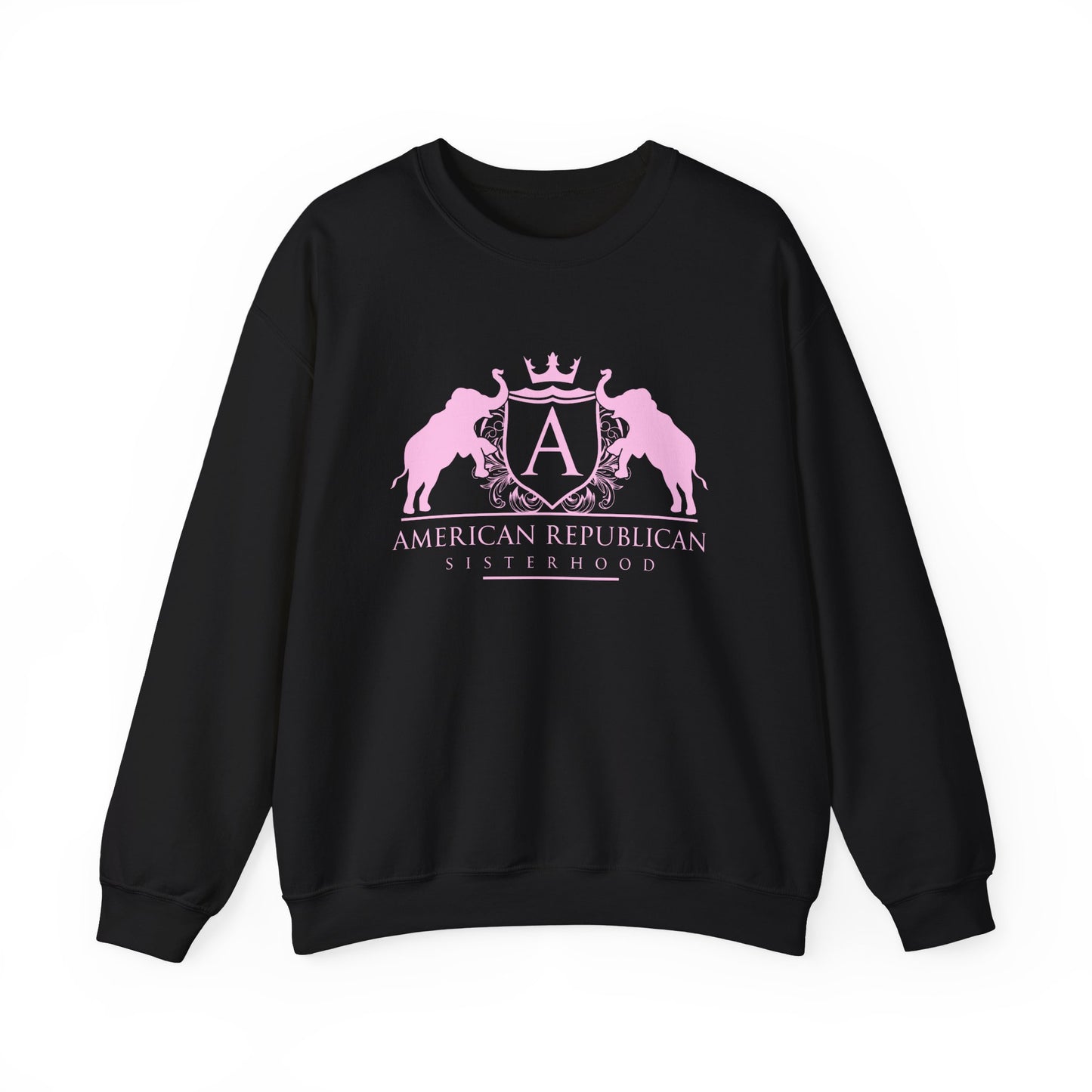 ARS Light Pink Logo Women's Sweatshirt - Sweet Baby Jeez Teez