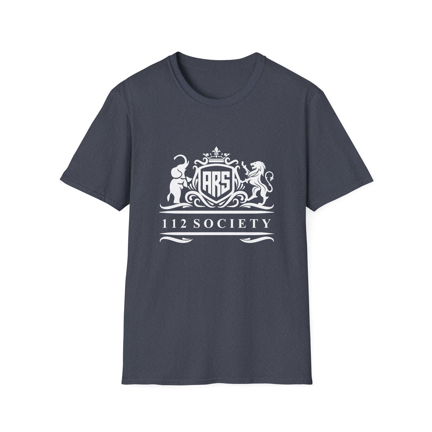 ARS 112 Society Men's Tshirt (White Logo) - Sweet Baby Jeez Teez