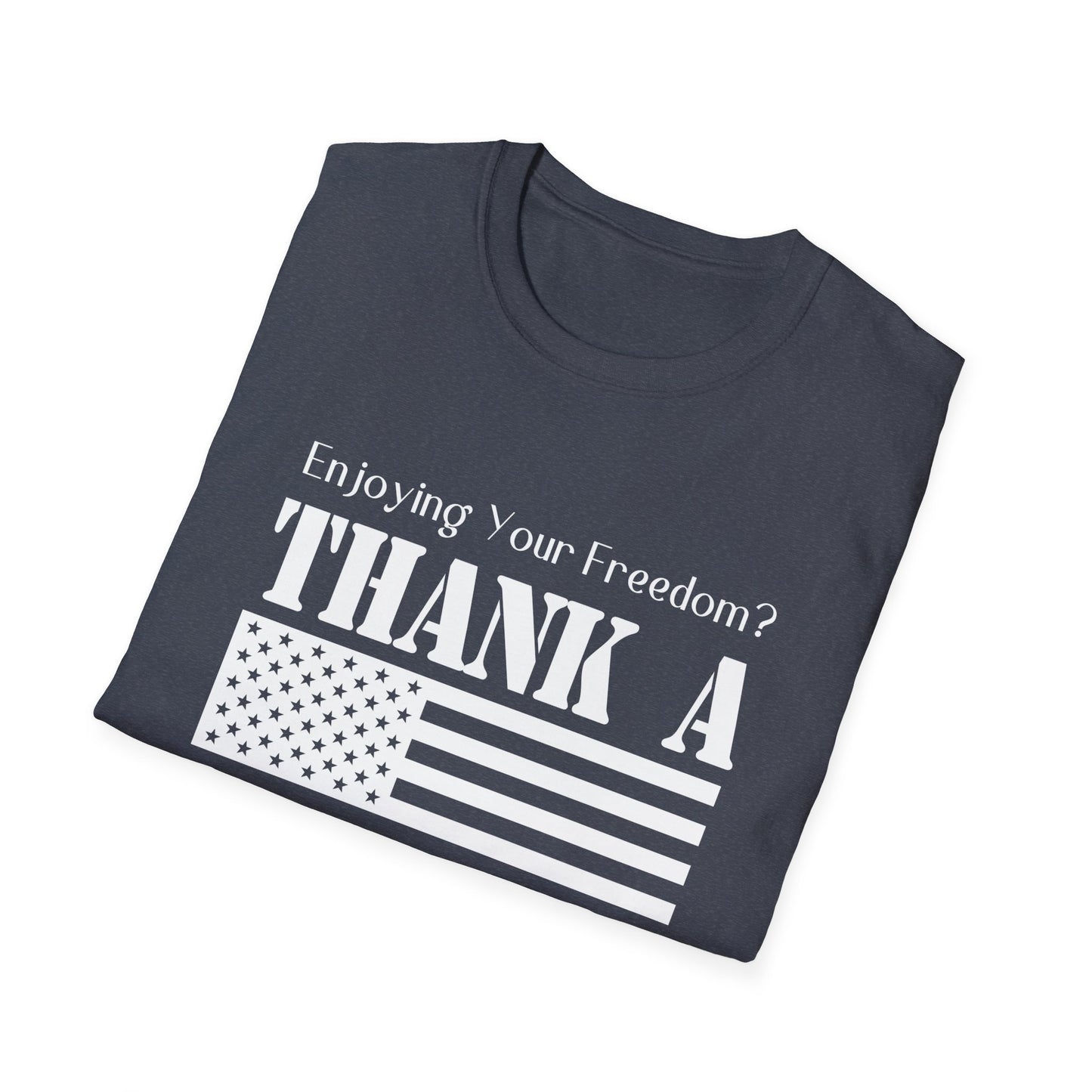 Enjoy Your Freedom Women's Relaxed/Plus Tshirt (MM White Logo) - Sweet Baby Jeez Teez