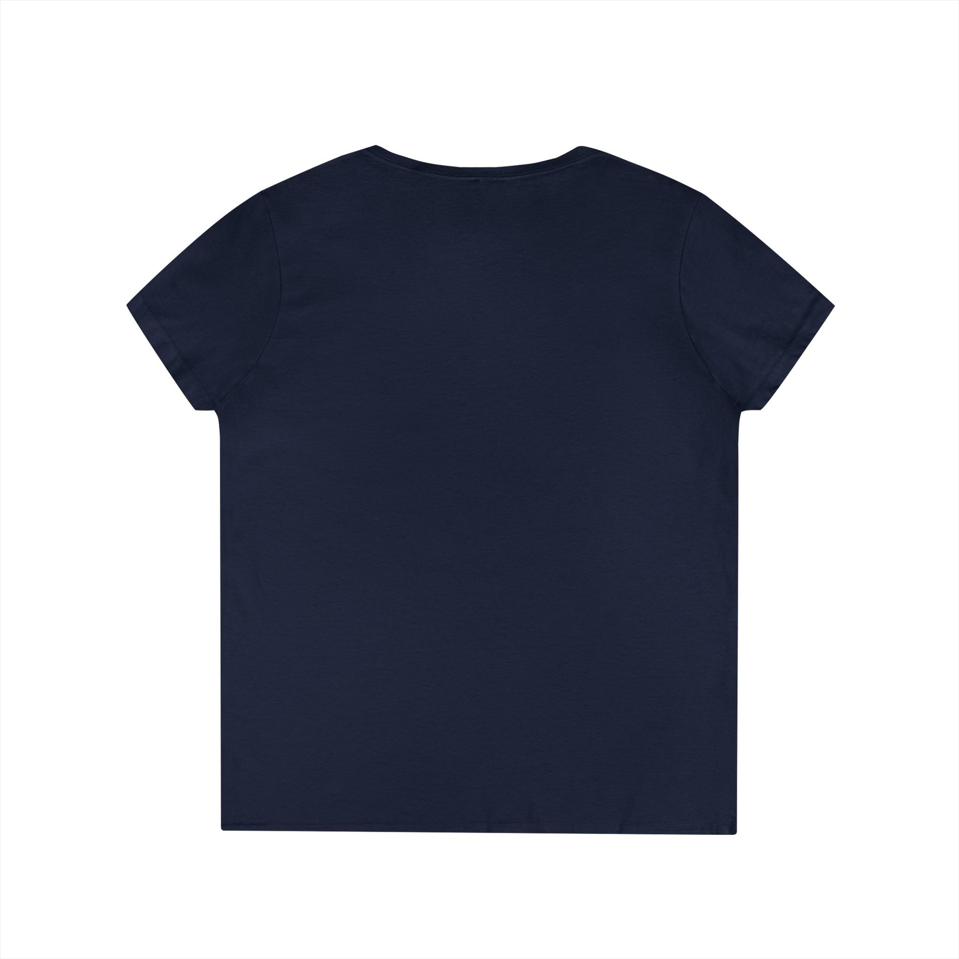 ARS Prayer Brigade Ladies' V-Neck T-Shirt (Purple with Aqua Logo) - Sweet Baby Jeez Teez