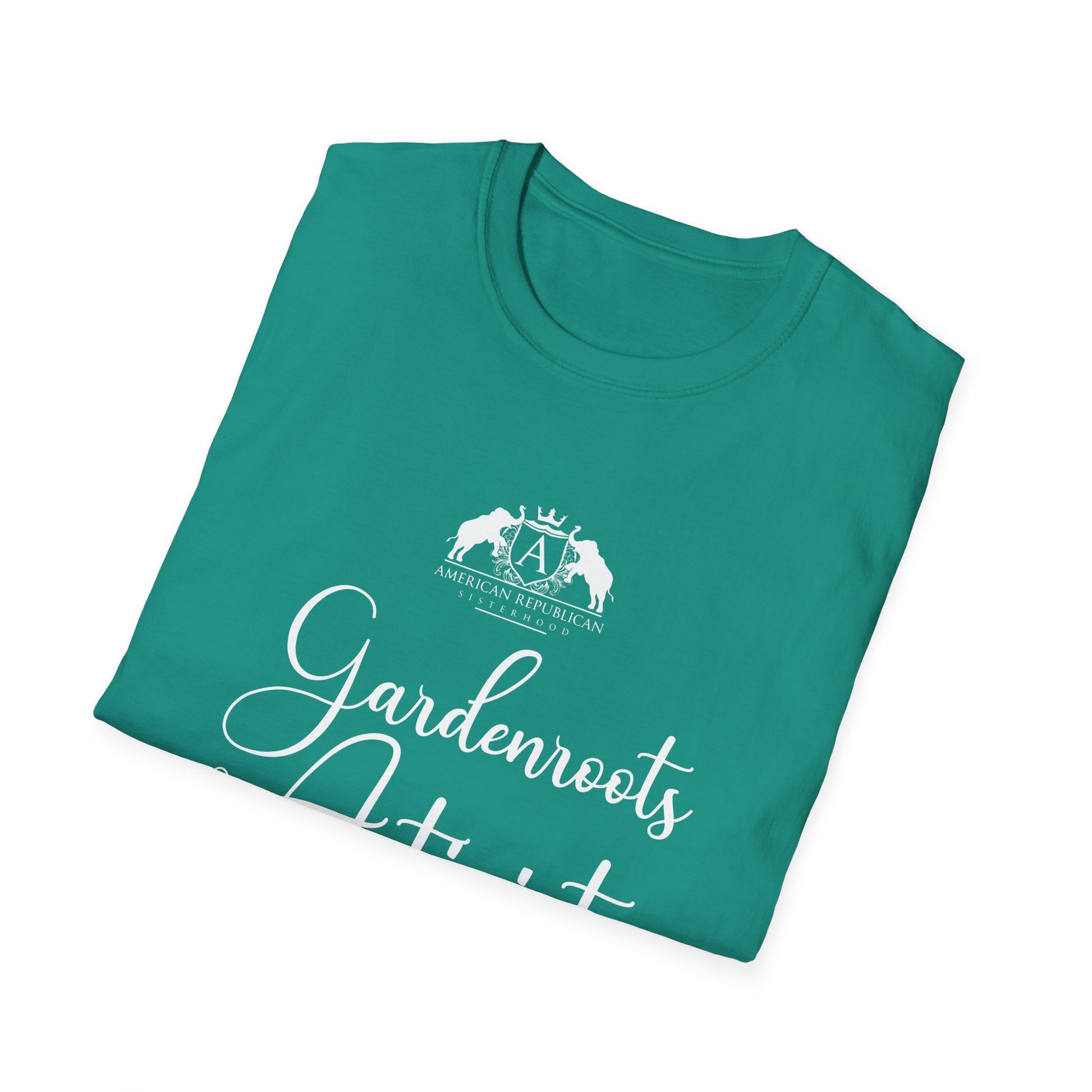 Gardenroots Activist Women's Relaxed/Plus Tshirt (ARS - Script Logo) - Sweet Baby Jeez Teez