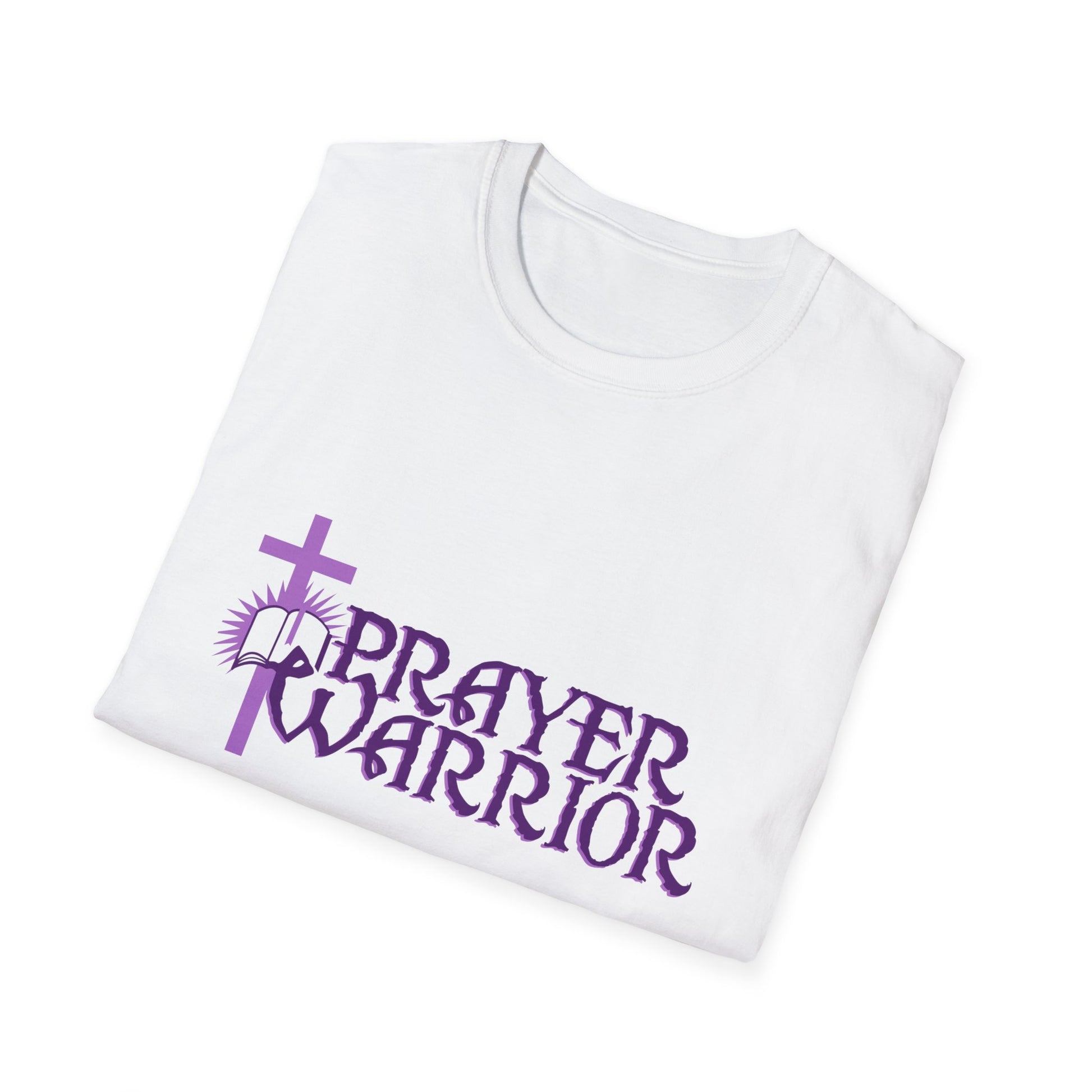 Purple Prayer Warrior Women's Relaxed/Plus Tshirt - Sweet Baby Jeez Teez